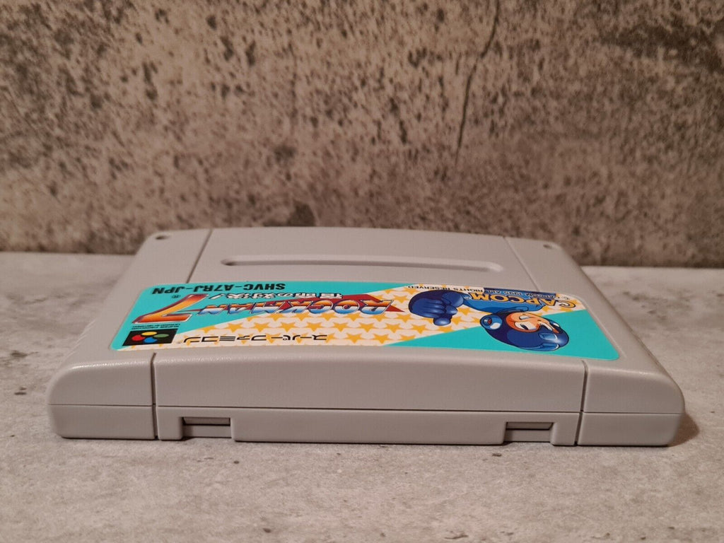 SFC Super Famicom NTSC-J RockMan 7 Modul Japan - T-Retro-Games 
