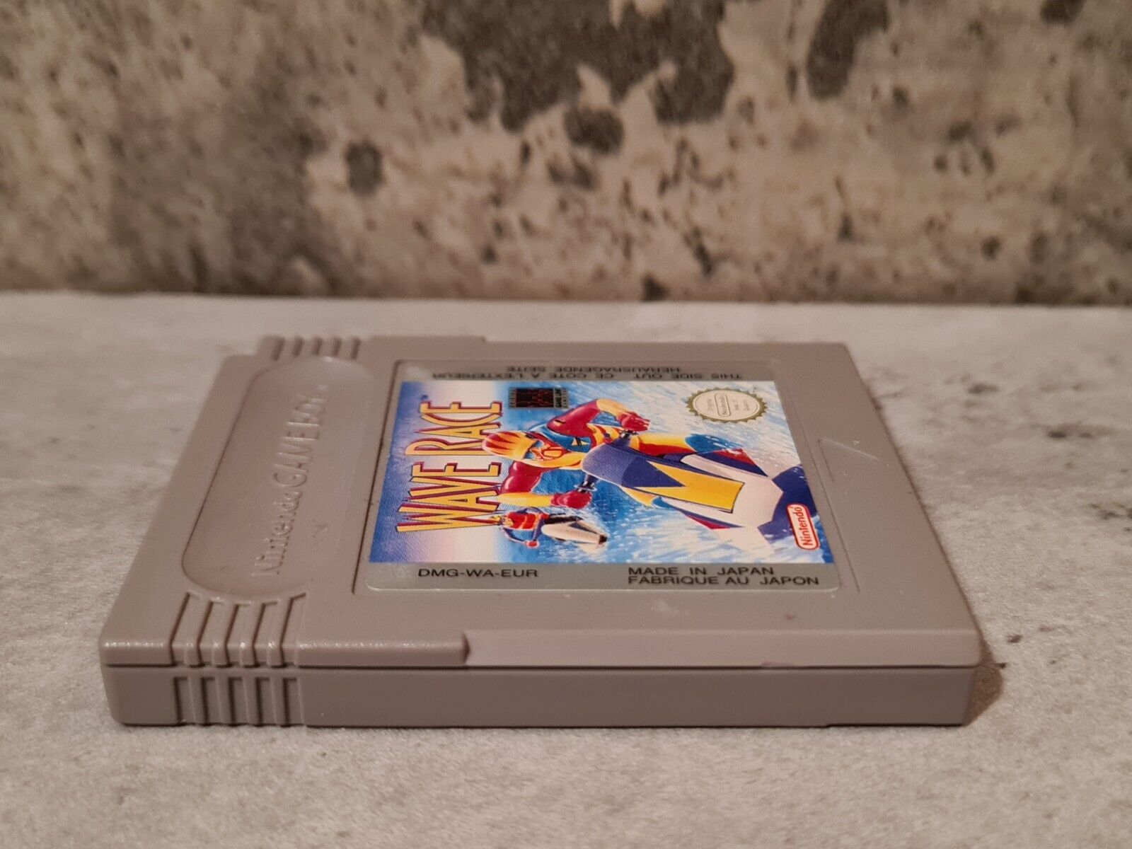 Nintendo Gameboy Classic Spiel Wave Race Modul EUR - T-Retro-Games 