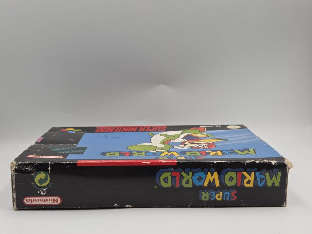 SNES Super Nintendo Spiel Super Mario World mit  OVP und Anleitung NOE