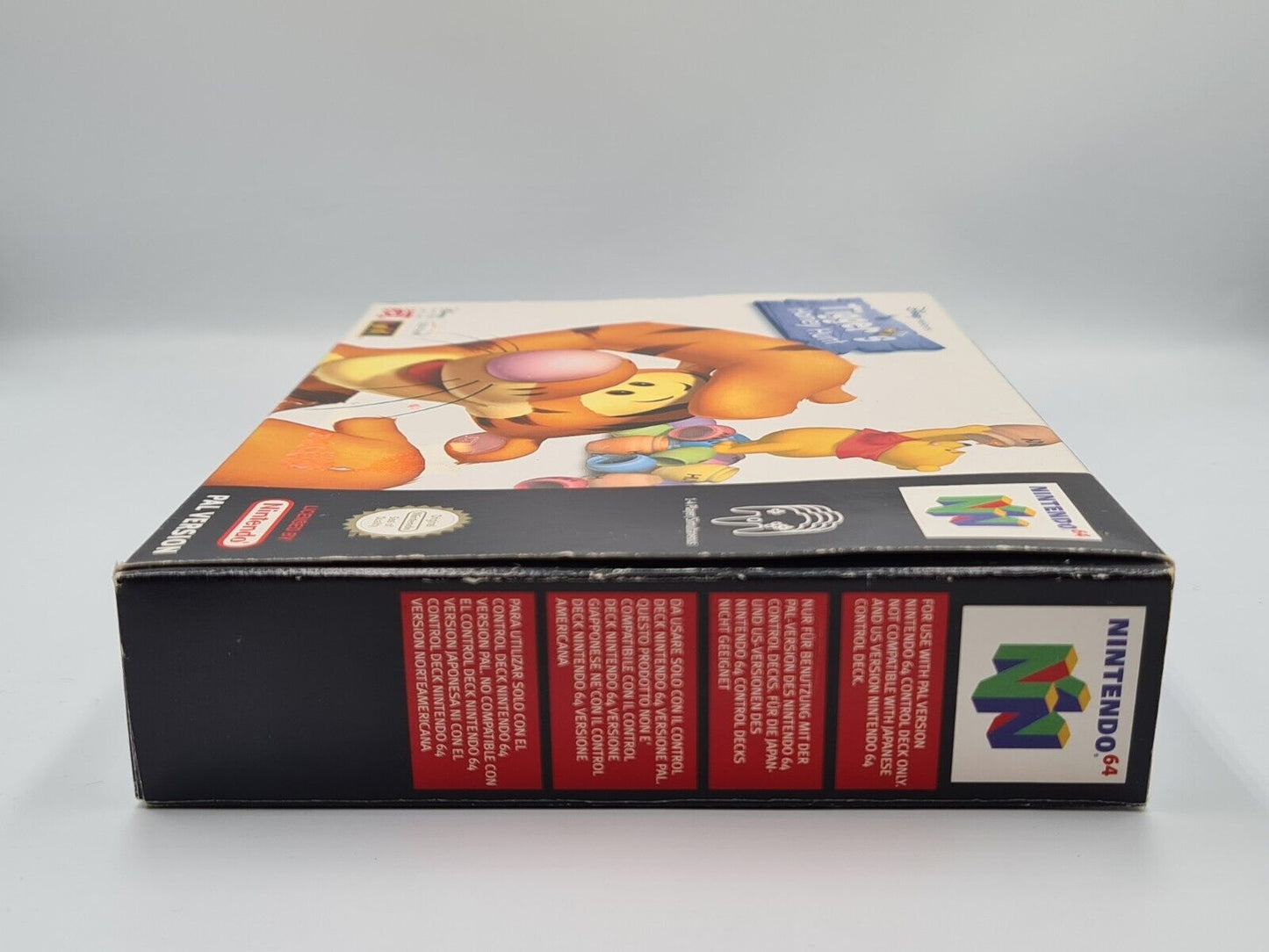 N64 Nintendo 64 Disney's Tigger's Honey Hunt mit OVP und Anleitung EUR - T-Retro-Games 