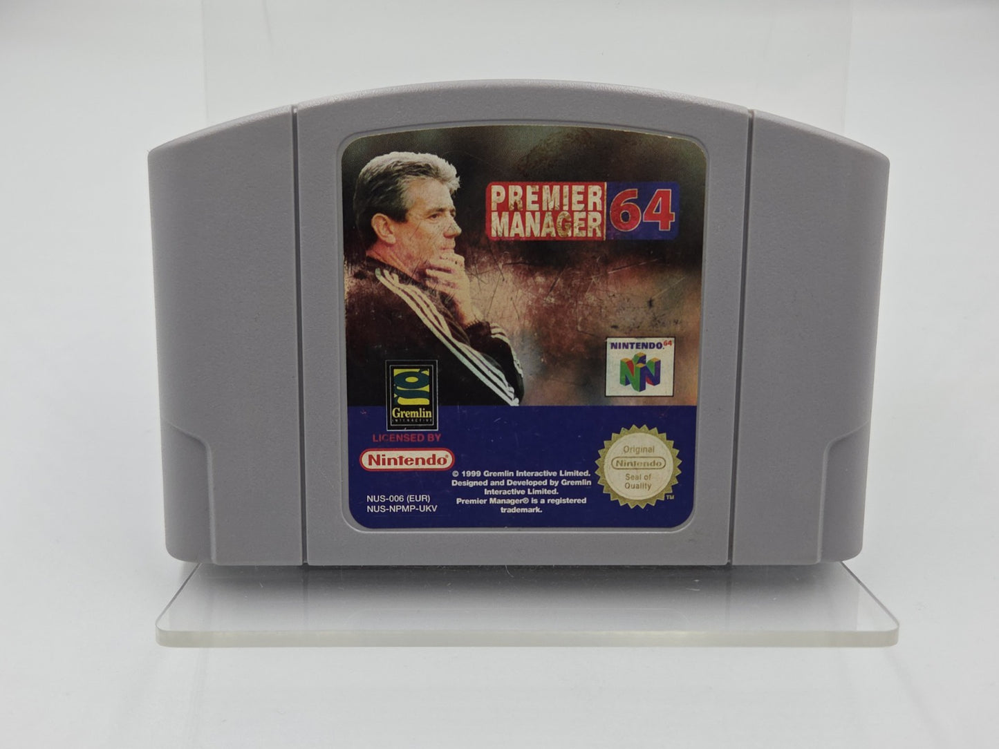 N64 Nintendo 64 Spiel Premier Manager 64 Modul UKV