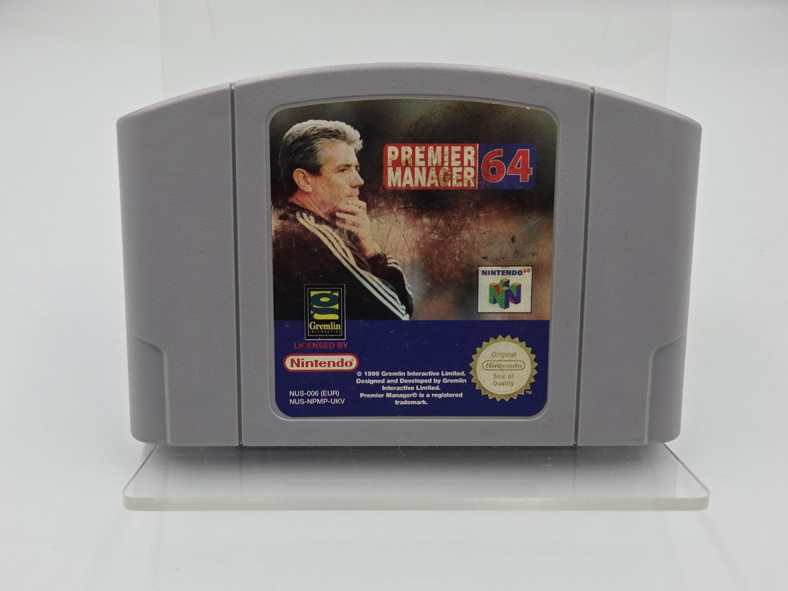 N64 Nintendo 64 Spiel Premier Manager 64 Modul UKV