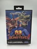 Sega Mega Drive Spiel King of The Monsters mit OVP Multi Language 
