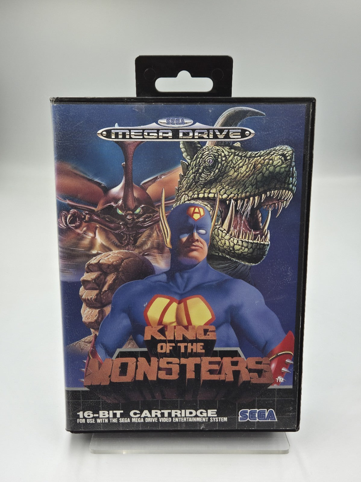 Sega Mega Drive Spiel King of The Monsters mit OVP Multi Language 