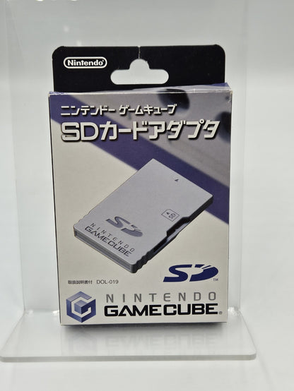 Nintendo GameCube Japan OEM SD Card DOL-019  Leer OVP Empty Box mit Anleitung