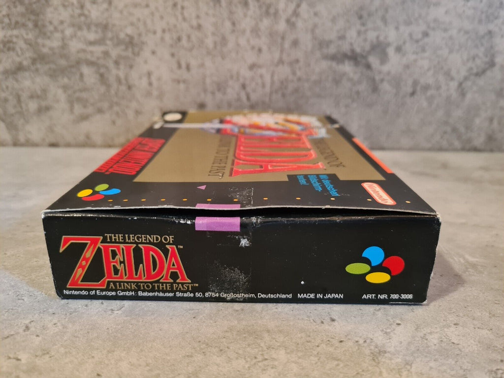 Super Nintendo The Legend of Zelda A Link to the Past mit OVP + Anleitung NOE - T-Retro-Games 