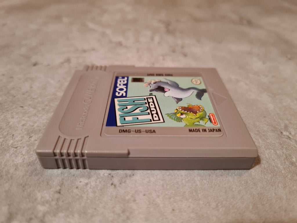 Nintendo Gameboy Classic Spiel Fish Dude Modul USA - T-Retro-Games 