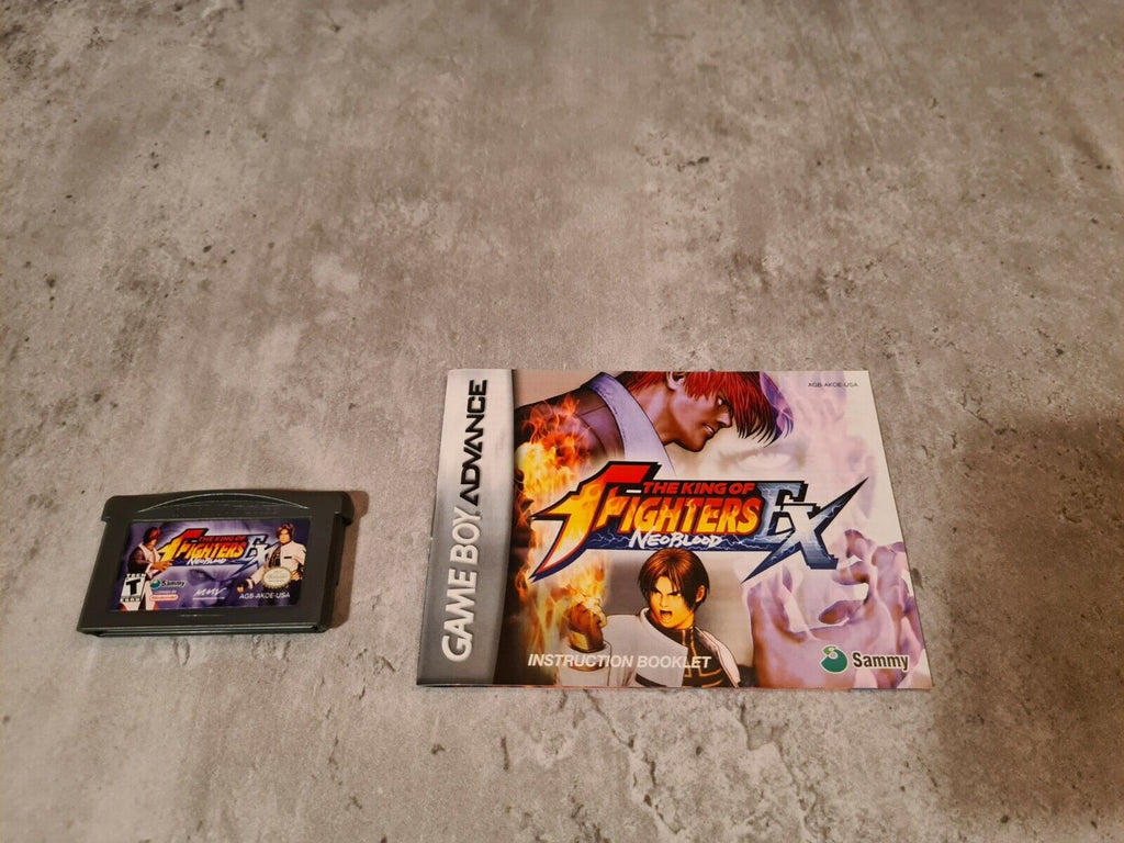 Gameboy Advance The King of Fighters Ex Neo Blood mit OVP und Anleitung USA - T-Retro-Games 