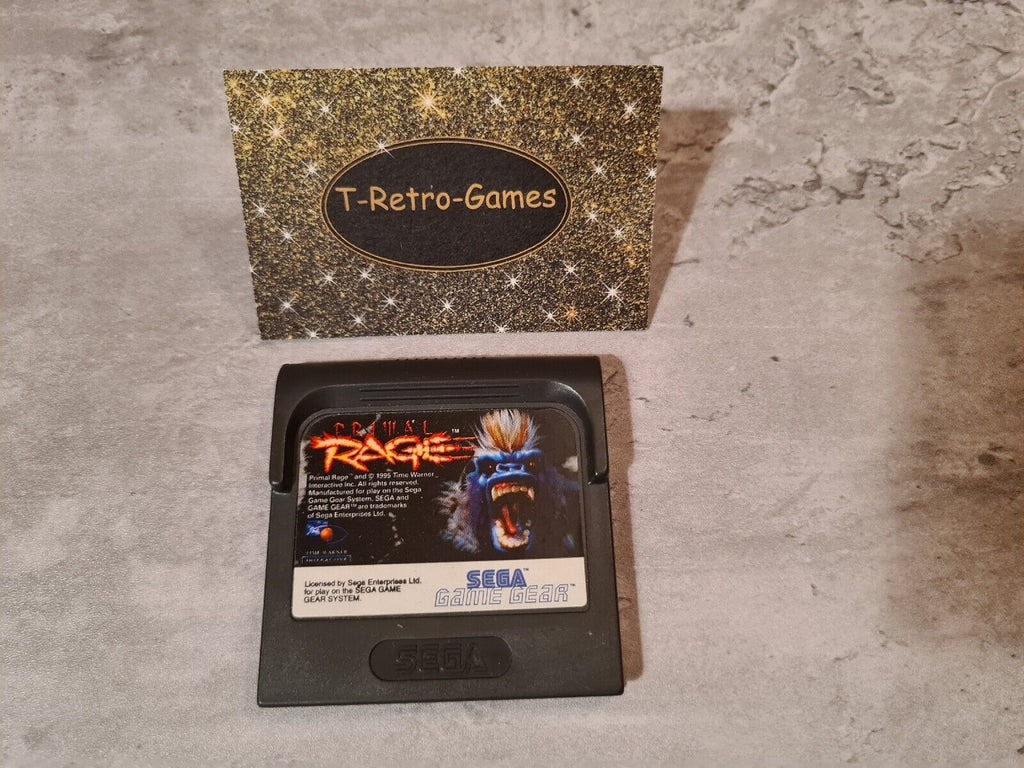 Sega Game Gear Primal Rage Modul - T-Retro-Games 