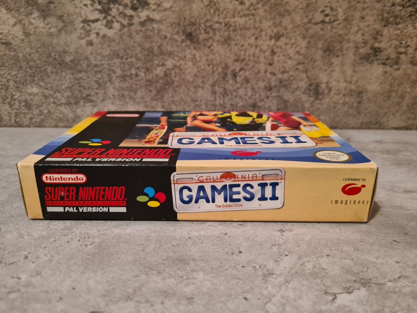 SNES Super Nintendo California Games II mit OVP und Anleitung NOE - T-Retro-Games 