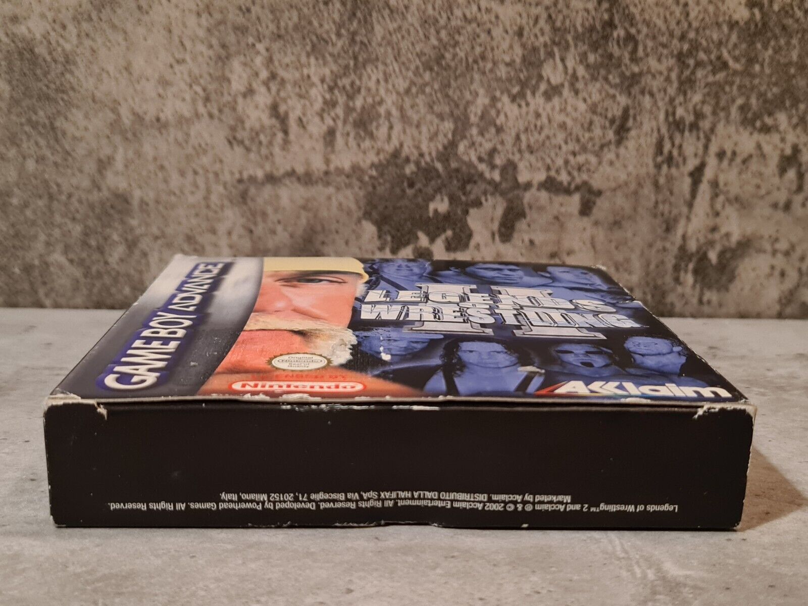 Nintendo Game Boy Advance Legends of Wrestling II mit OVP und Anleitung ITA - T-Retro-Games 