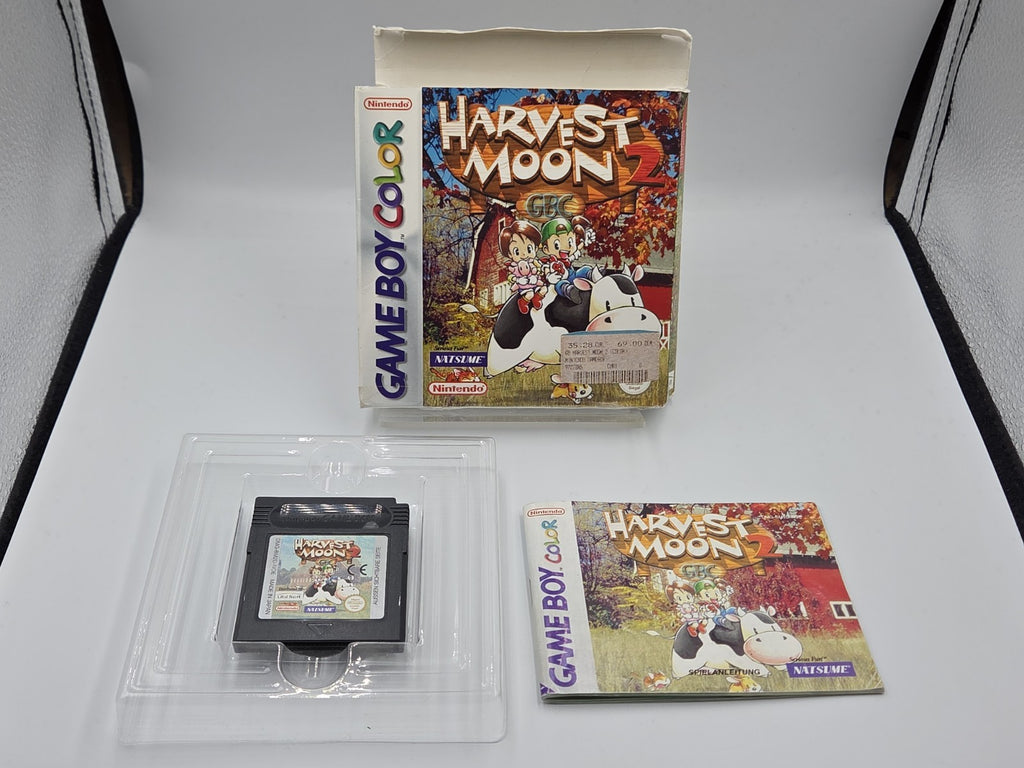 Nintendo Game Boy Color Spiel Harvest Moon 2 mit OVP und Anleitung NOE