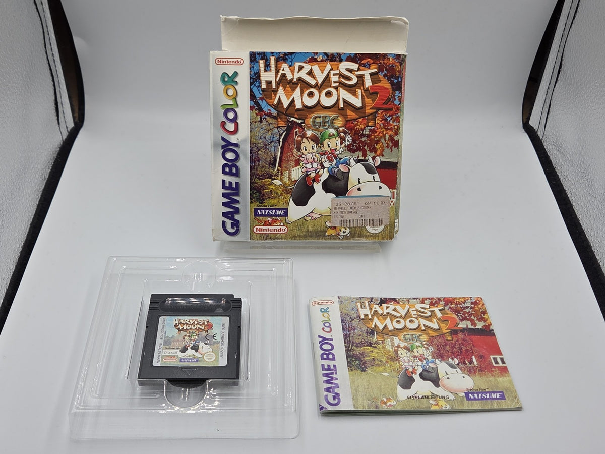 Nintendo Game Boy Color Spiel Harvest Moon 2 mit OVP und Anleitung NOE