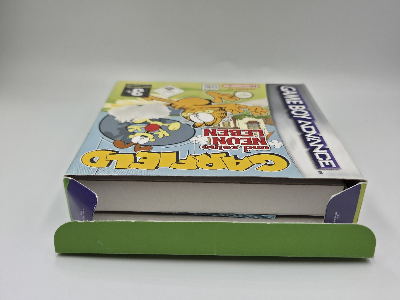 Game Boy Advance Spiel Garfield und seine neun Leben mit OVP und Anleitung NOE