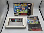SNES Super Nintendo Spiel Yoshi's Safari mit OVP und Anleitung ESP