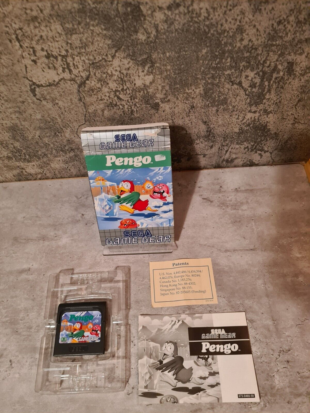 Sega Game Gear Pengo mit OVP und Anleitung Multi Language - T-Retro-Games 