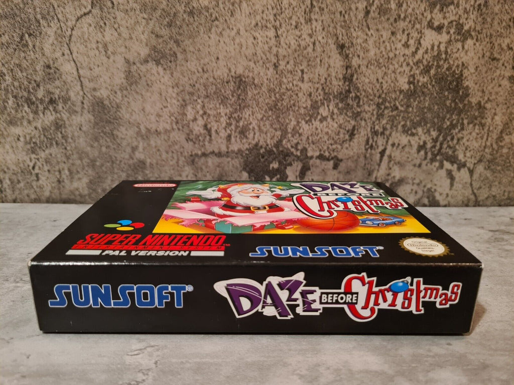 SNES Super Nintendo Daze Before Christmas mit OVP und Anleitung NOE - T-Retro-Games 