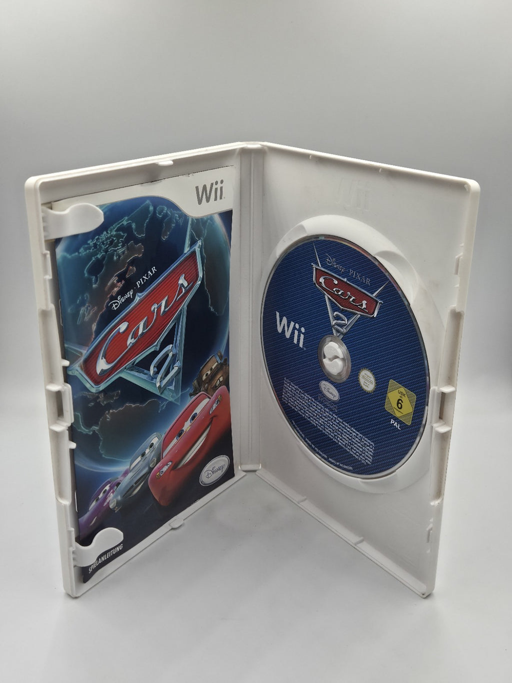 Nintendo Wii Spiel Disney Pixar Cars 2 mit OVP und Anleitung NOE