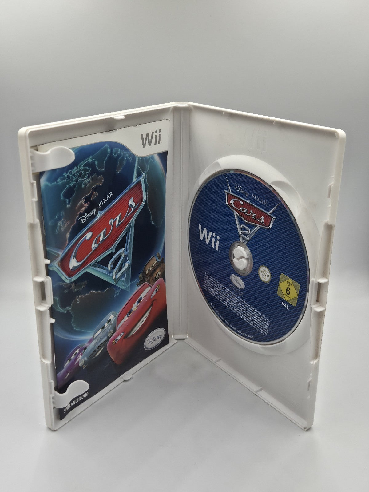 Nintendo Wii Spiel Disney Pixar Cars 2 mit OVP und Anleitung NOE