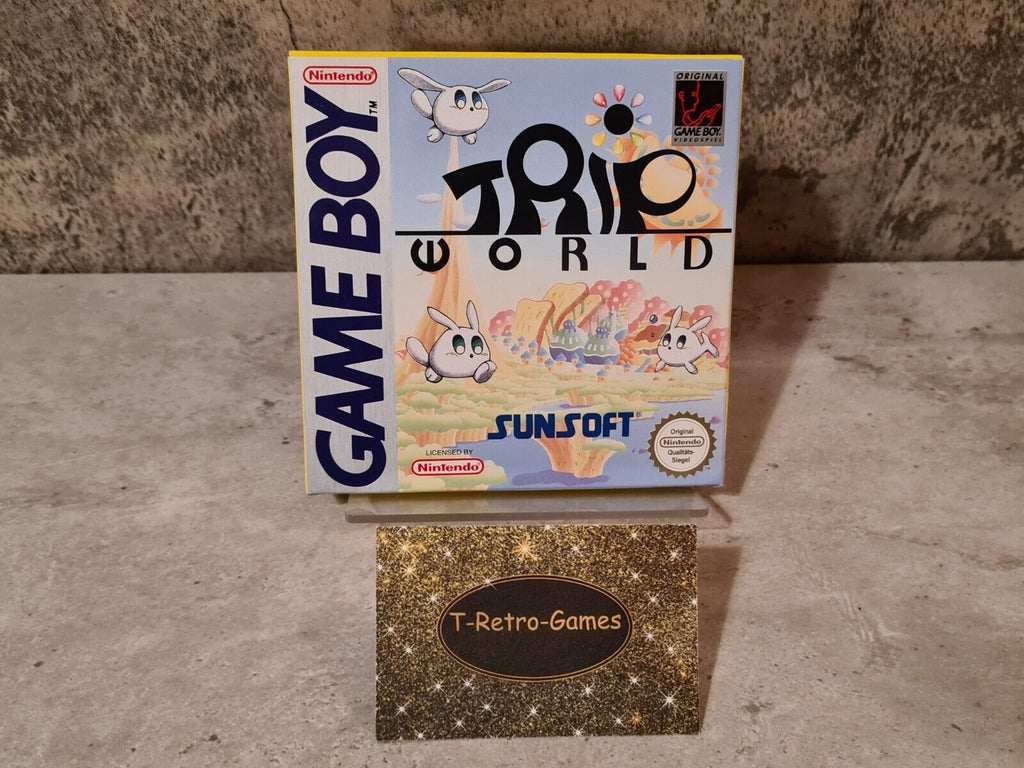 Nintendo Game Boy Classic Spiel Trip World mit OVP und Anleitung NOE - T-Retro-Games 