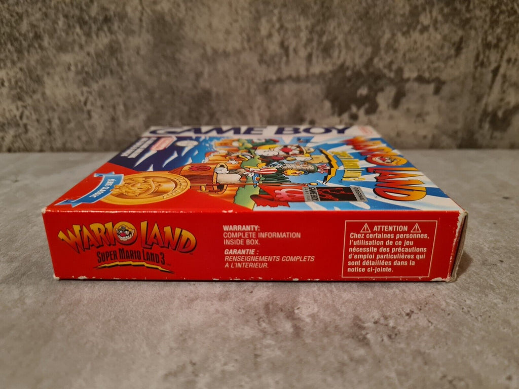 Nintendo Game Boy Wario Land Super Mario Land 3 mit OVP und Anleitung FAH - T-Retro-Games 