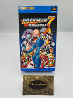 SFC Super Famicom Rockman 7 mit OVP und Anleitung Japan - T-Retro-Games 