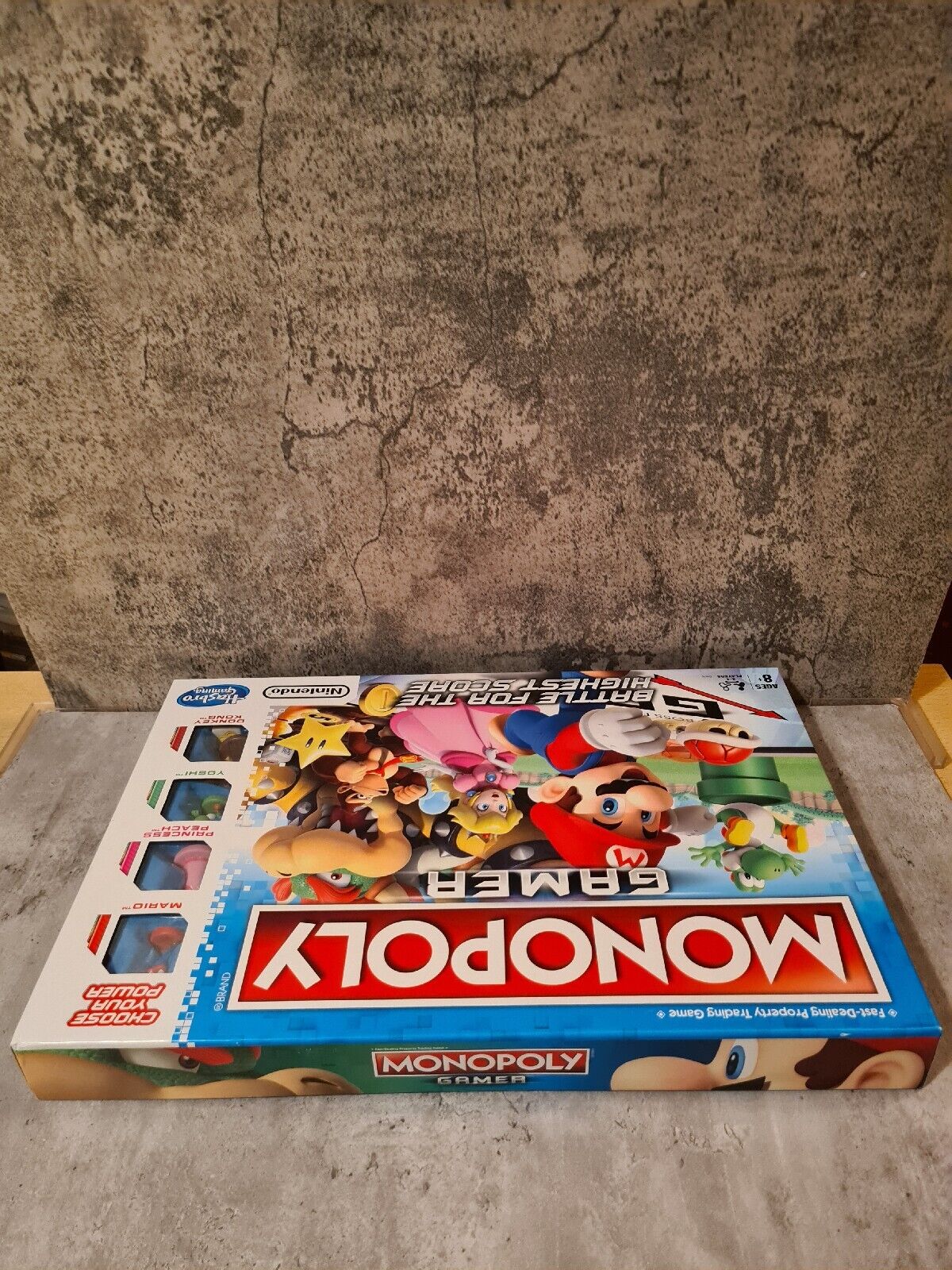 Monopoly Gamer Super Mario Hasbro Sealed Neu New Englisch English - T-Retro-Games 