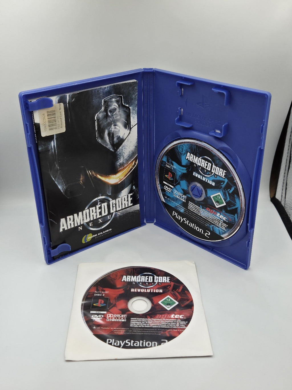 PS2 Playstation 2 Armored Core Nexus + OVP + Anleitung Multilanguage 2  Discs
