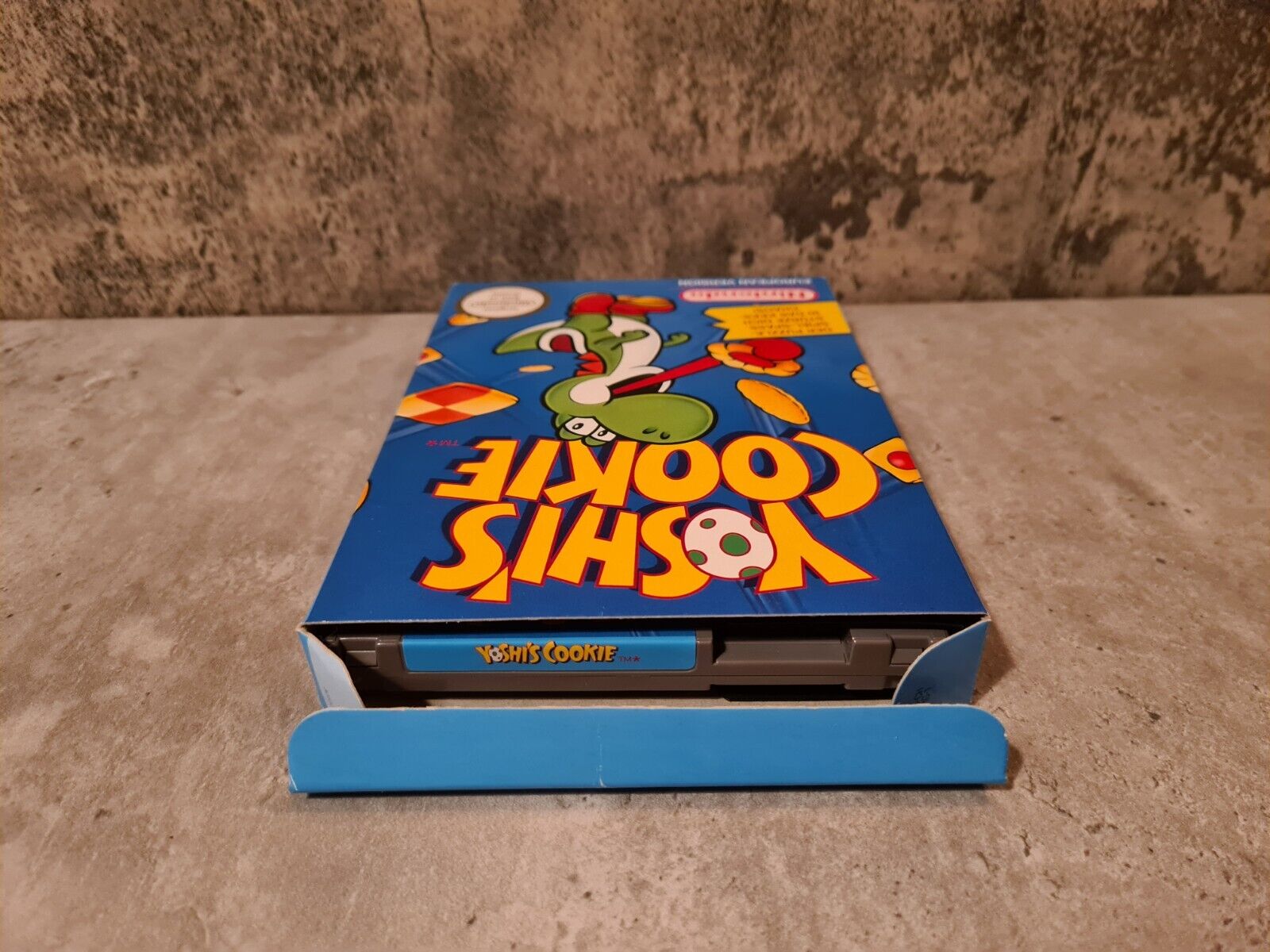 NES Yoshi's Cookie mit OVP und Anleitung FRG - T-Retro-Games 