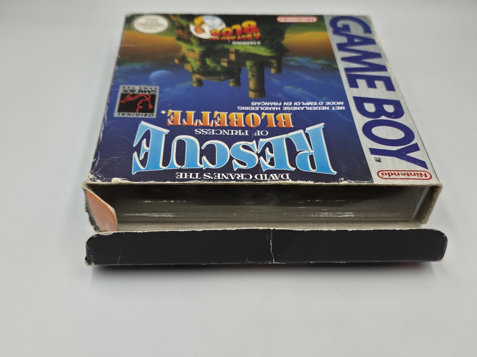 Game Boy Classic Spiel Rescue of Princess Blobette mit OVP und Anleitung FAH