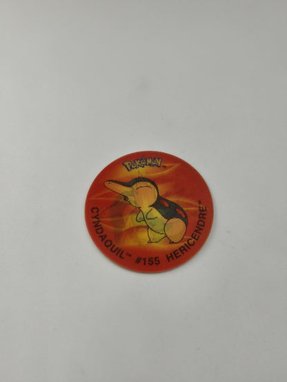 Pokemon Flippo No. 7 Cyndaquil #155 2001 Nintendo 