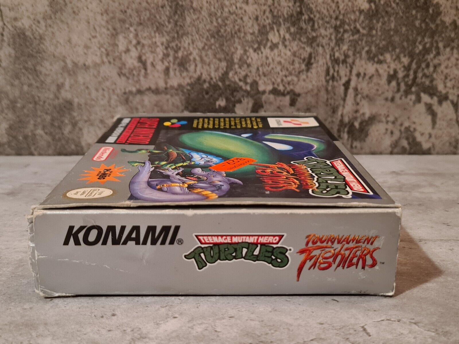 SNES Super Nintendo Turtles Tournament Fighters mit OVP und Anleitung NOE - T-Retro-Games 