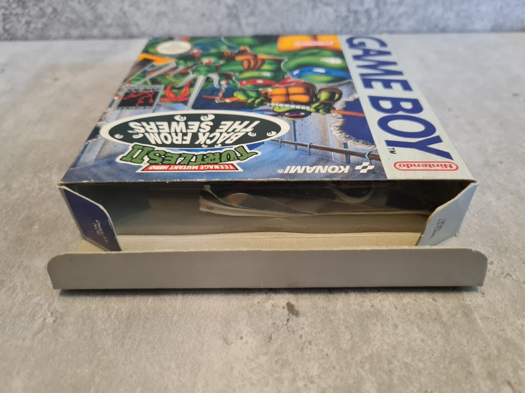 Game Boy Classic Turtles II 2 Back from The Sewers mit OVP und Anleitung NOE - T-Retro-Games 