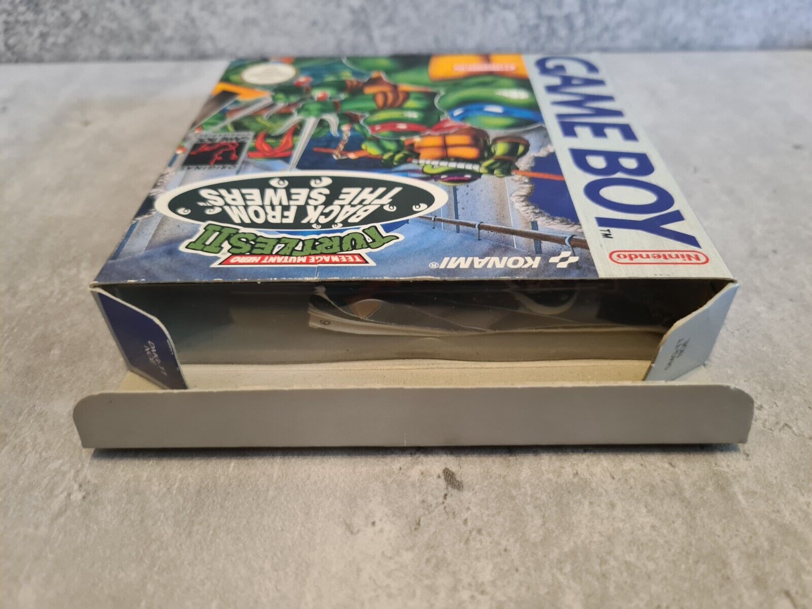 Game Boy Classic Turtles II 2 Back from The Sewers mit OVP und Anleitung NOE - T-Retro-Games 