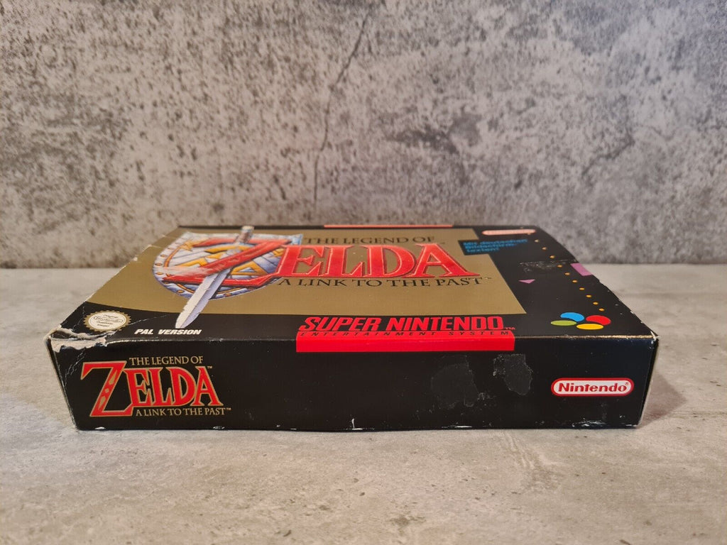 Super Nintendo The Legend of Zelda A Link to the Past mit OVP + Anleitung NOE - T-Retro-Games 