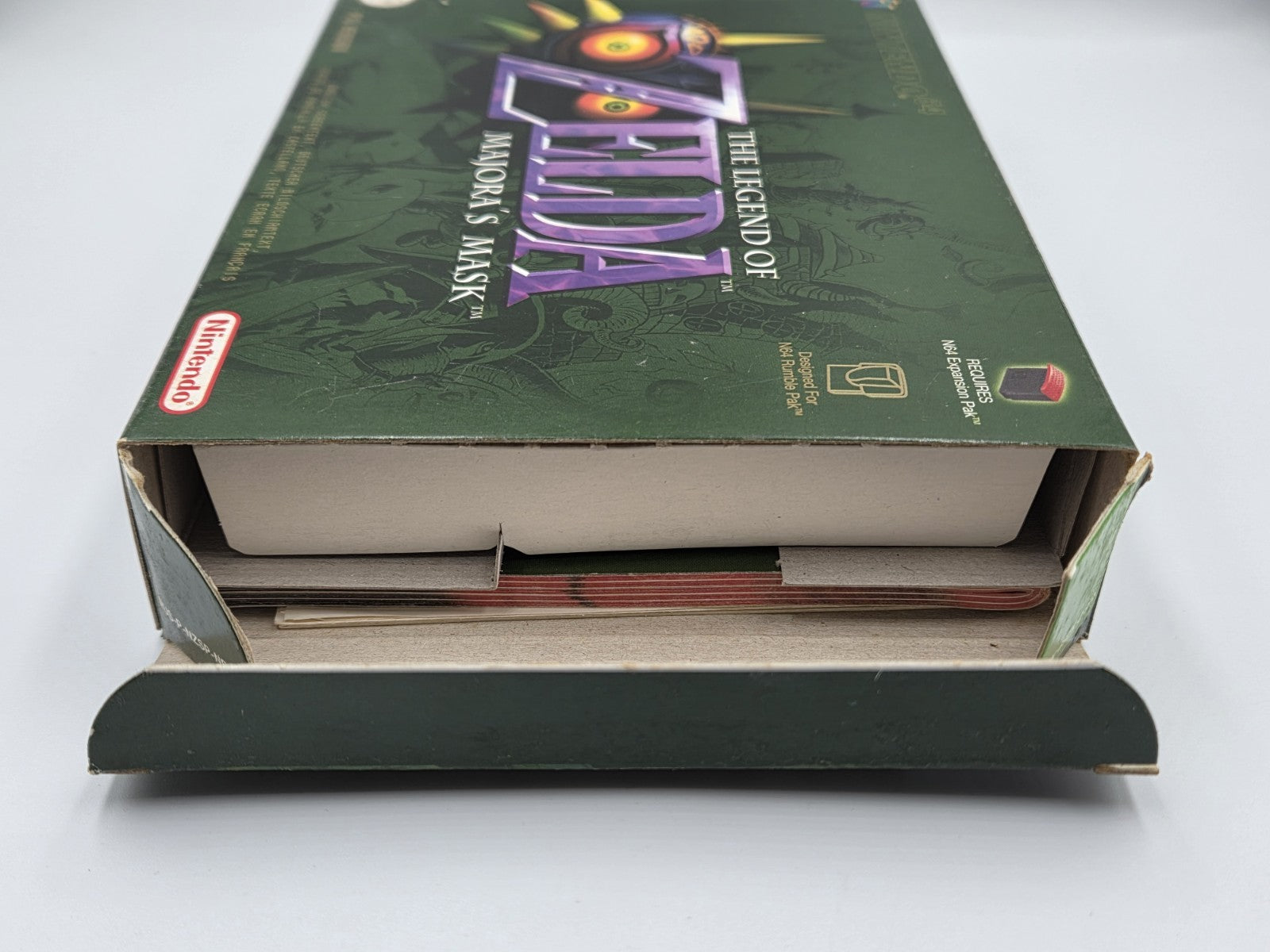 N64 Nintendo 64 The Legend of Zelda Majora's Mask mit OVP und Anleitung EUR