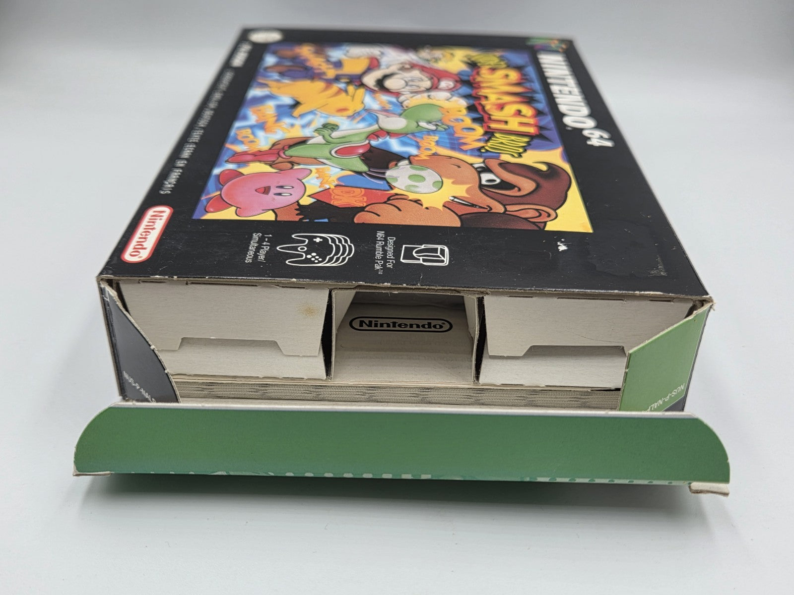 N64 Nintendo 64 Super Smash Bros. mit OVP und Anleitung EUR