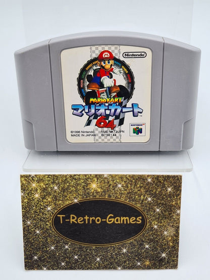 N64 Nintendo 64 NTSC-J Mario Kart 64 Japan Modul - T-Retro-Games 