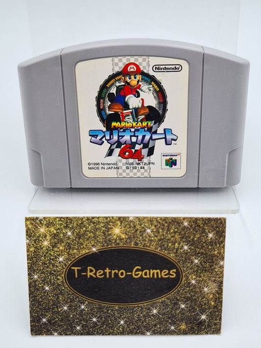 N64 Nintendo 64 NTSC-J Mario Kart 64 Japan Modul - T-Retro-Games 