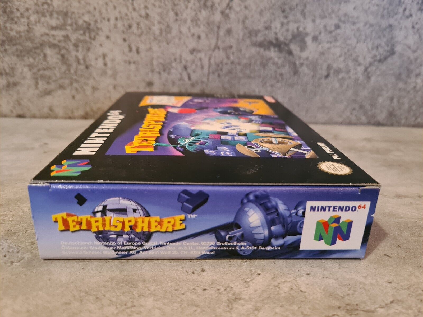N64 Nintendo 64 Tetrisphere mit OVP und Anleitung NOE - T-Retro-Games 