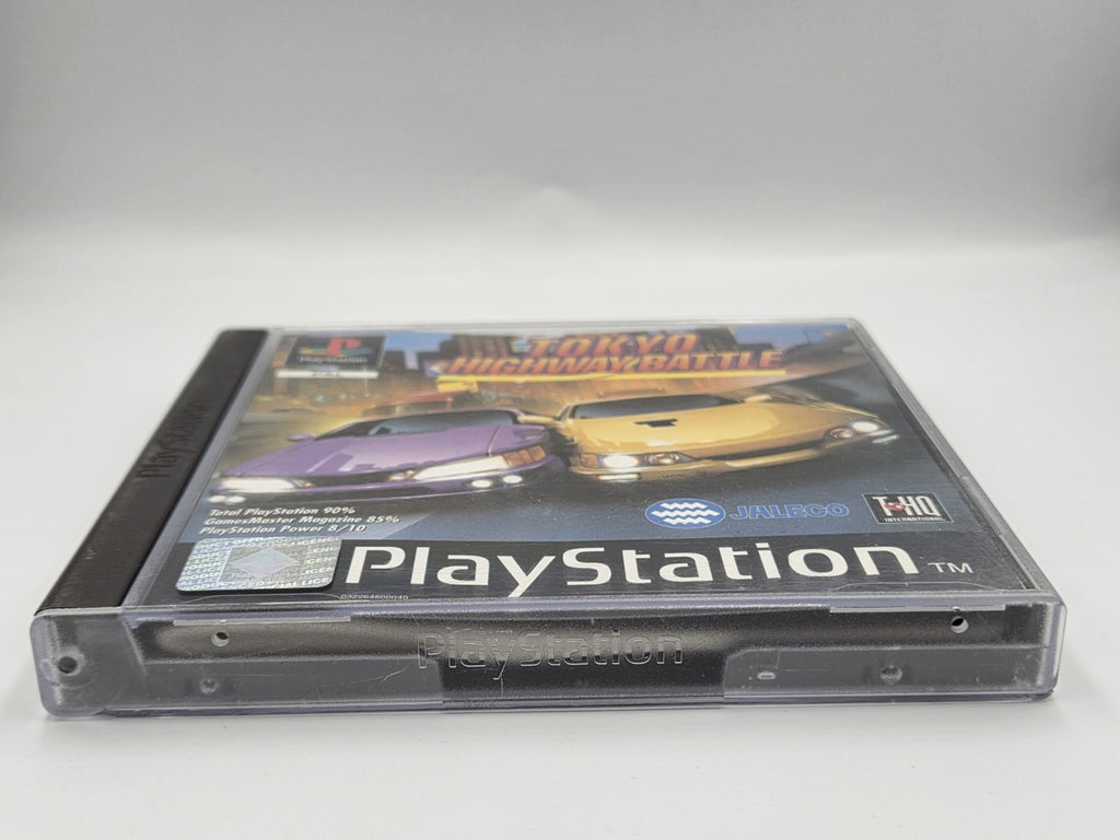 PS1 Playstation 1 Tokyo Highway Battle mit OVP und Anleitung Multilingual - T-Retro-Games 