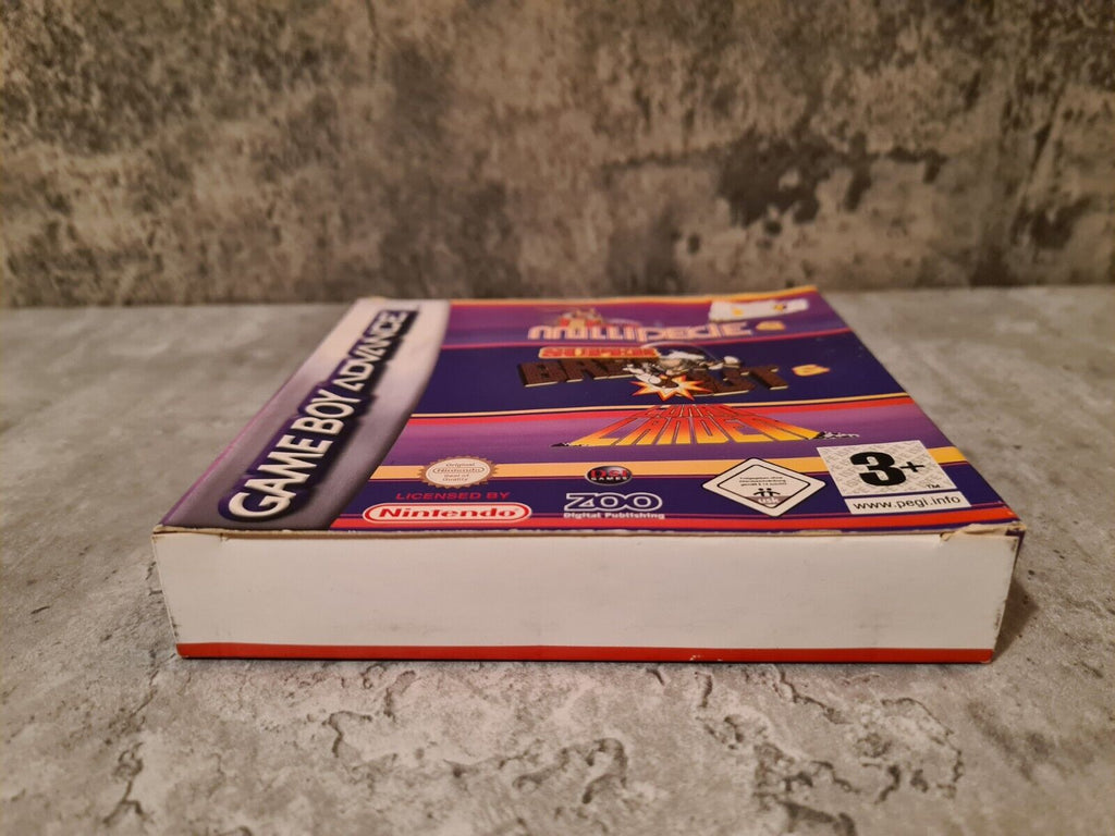 Gameboy Advance Milipede & Super Breakout & Lunar Lander + OVP und Anleitung EUR - T-Retro-Games 