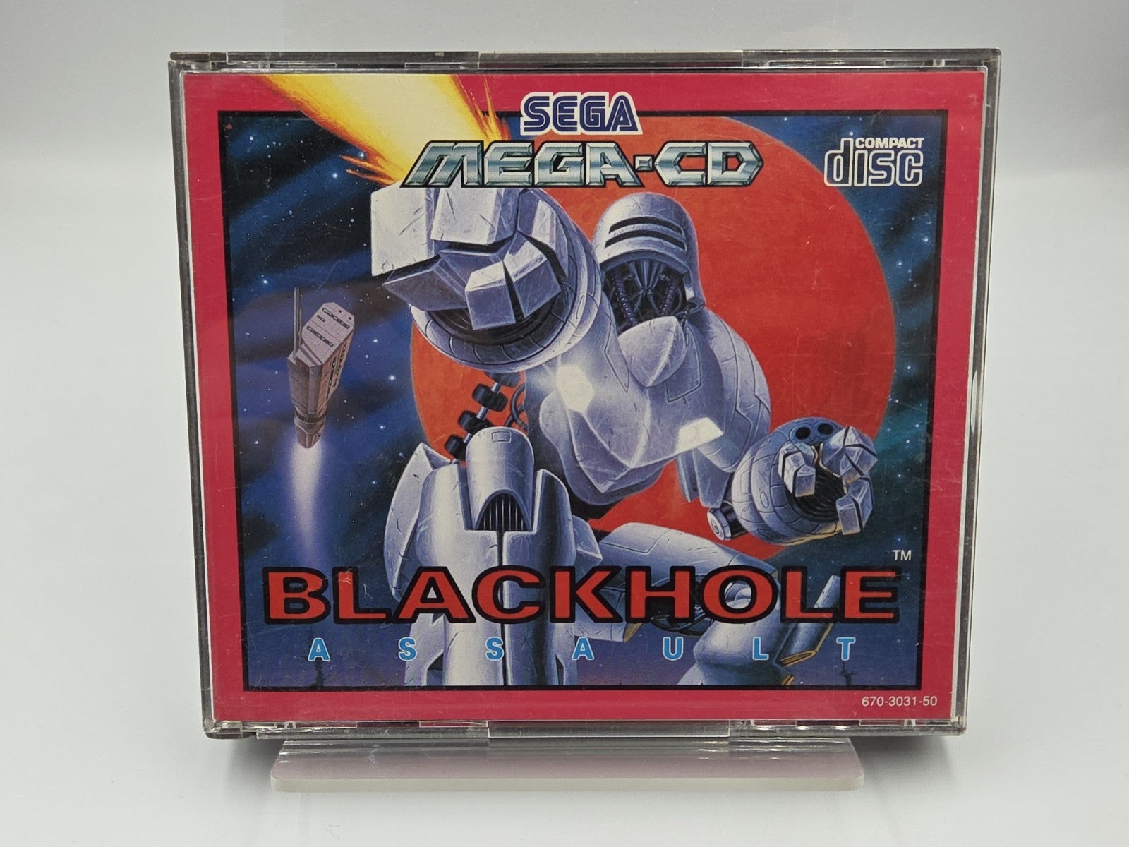 Sega Mega-CD Blackhole Assault mit OVP und Anleitung Multi Language 
