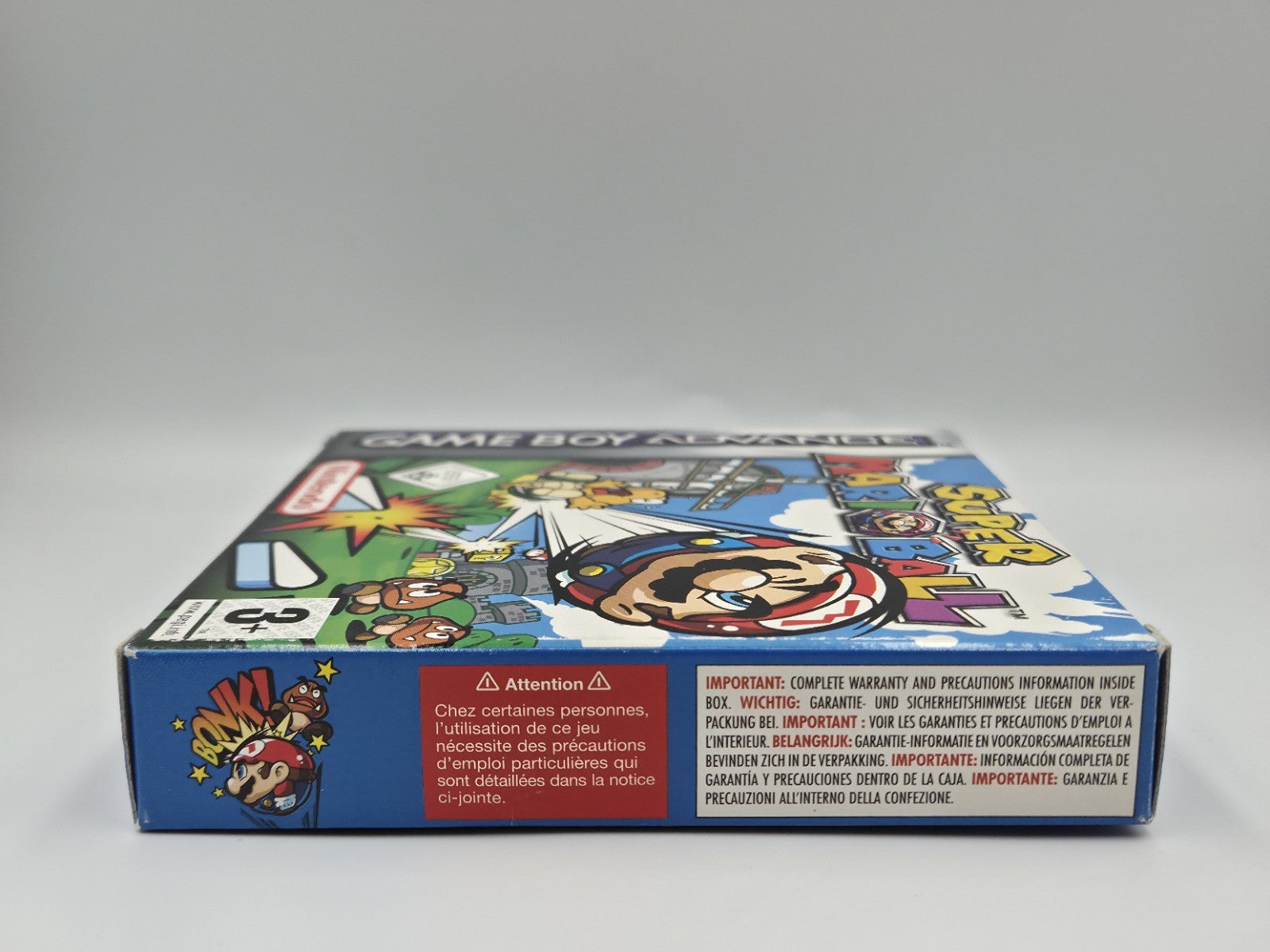 Nintendo Game Boy Advance Super Mario Ball mit OVP und Anleitung EUR