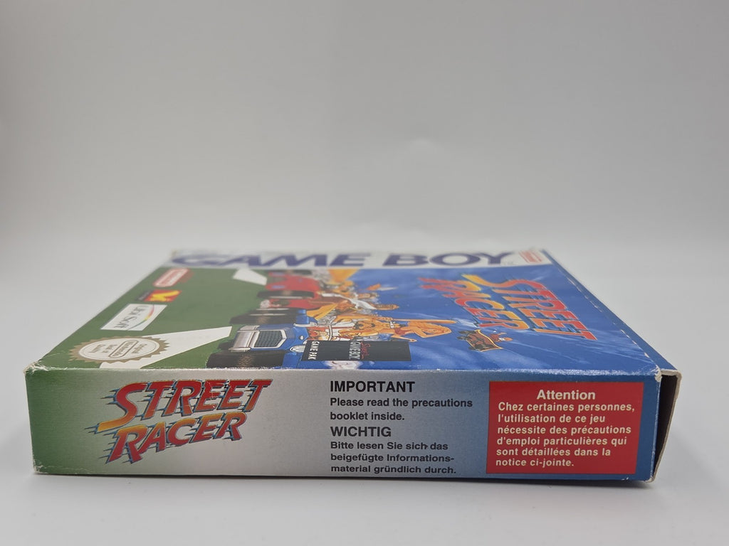 Nintendo Game Boy Classic Spiel Street Racer mit OVP und Anleitung EUR