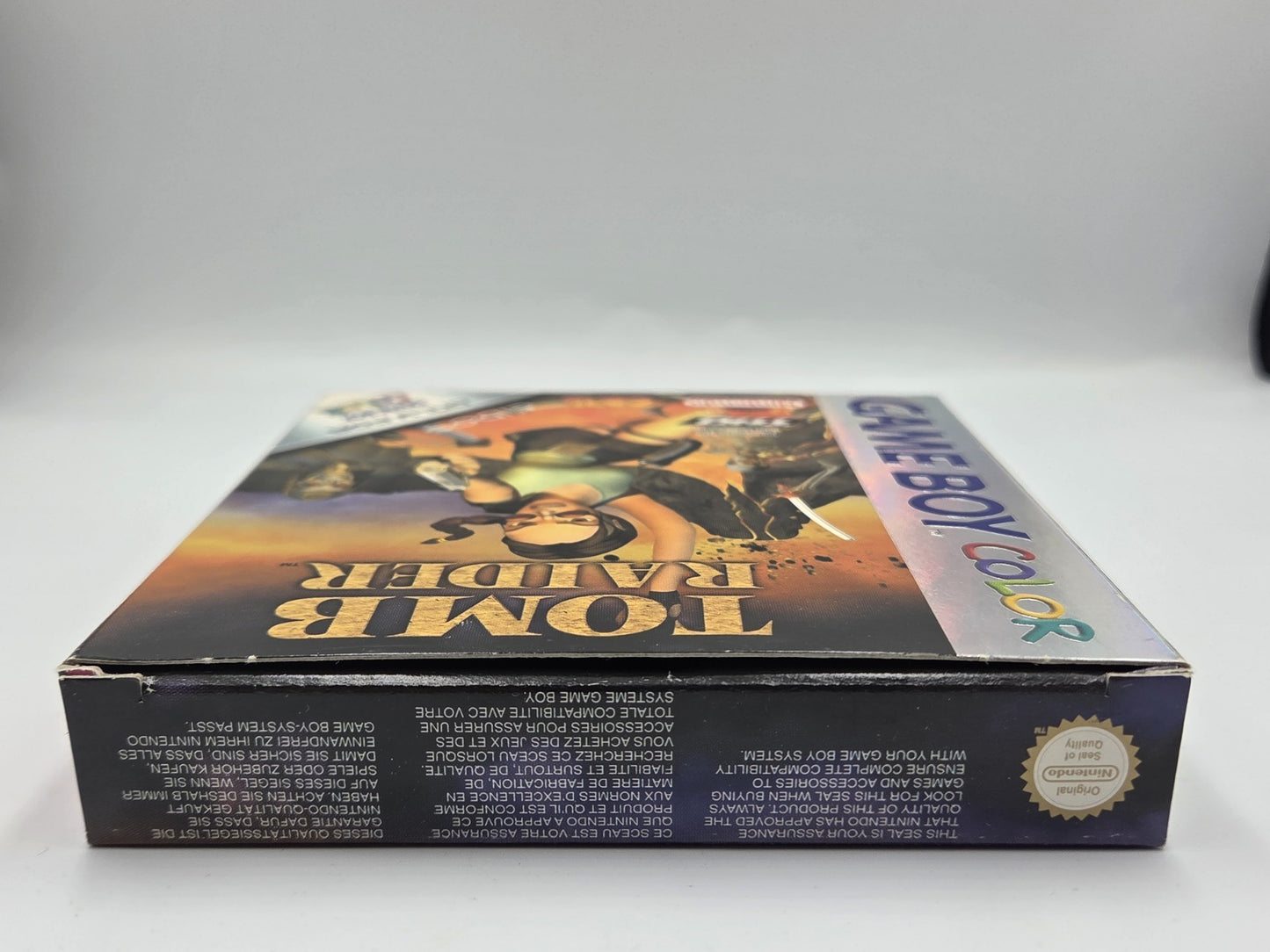 Nintendo Game Boy Color Tomb Raider mit OVP und Anleitung EUR