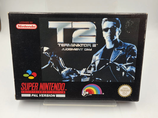 SNES Super Nintendo T2 Terminator 2 Judgment Day mit OVP und Anleitung NOE
