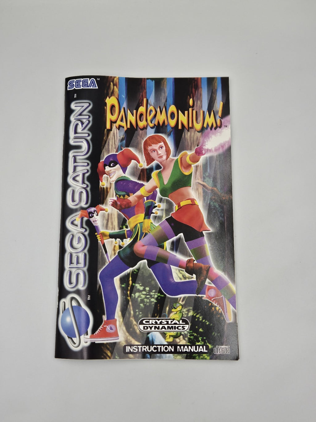 Sega Saturn Spiel Pandemonium! mit OVP und Anleitung Multi Language 