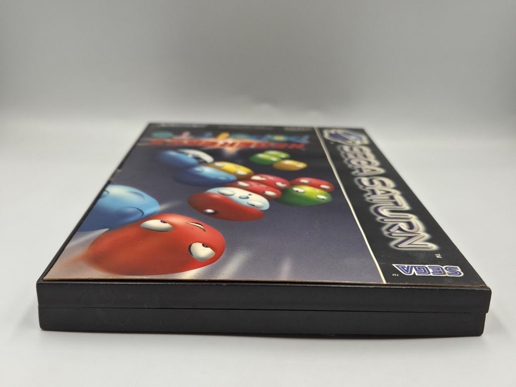 Sega Saturn Spiel Heberekes Popoitto mit OVP und Anleitung  Multilingual