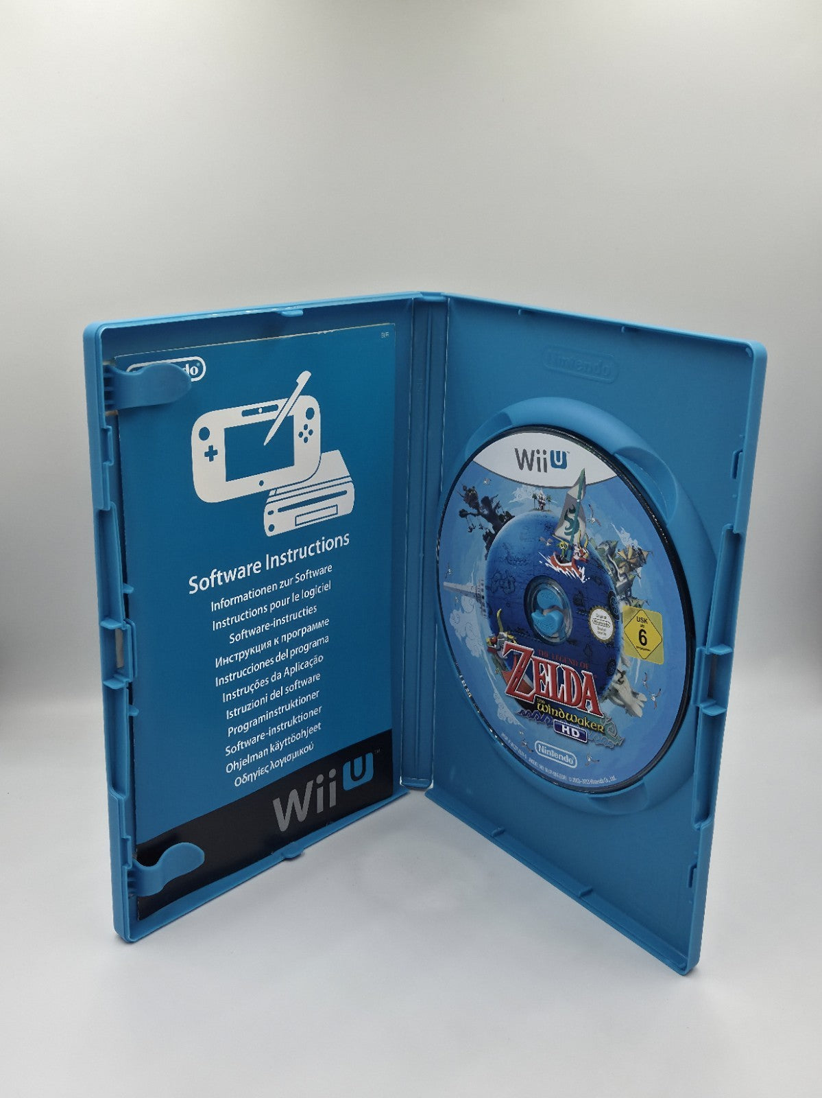 Wii U Spiel The Legend of Zelda The Windwaker mit OVP und Anleitung Deutsch
